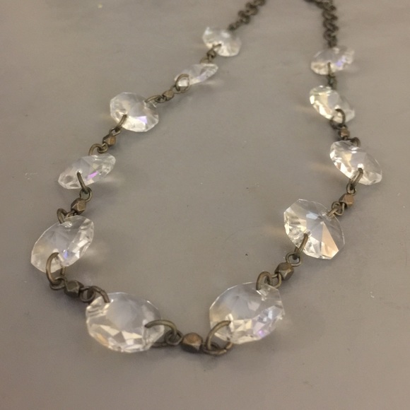 Clear & gold necklace from American Eagle - Picture 2 of 3