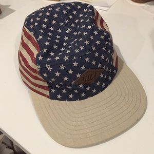 Entree LS Vintage Flag 5 Panel Hat