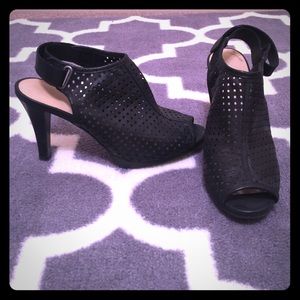 Black mesh booties!