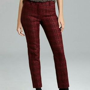 Tory Burch Drew Pants Dark Plum
