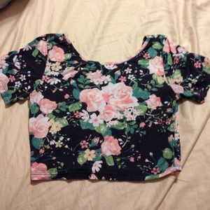Floral Crop Top