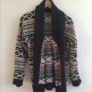 Winter sweater - open and chunky