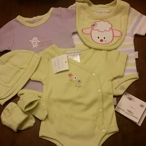 Rumble Tumble Preemie Onesies (3) with extras