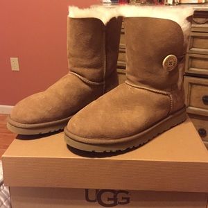 Ugg. One button boots