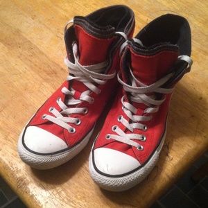 Red Convers 7 IN BOYS