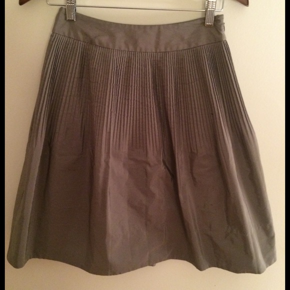 Banana Republic Pleated Flare Skirt