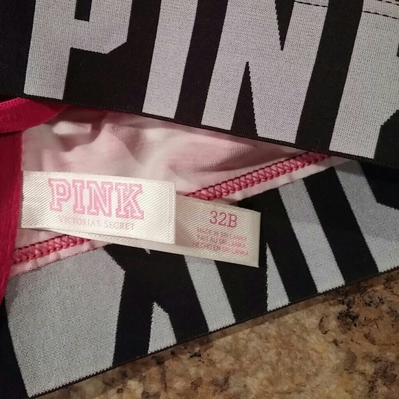 💕💕SOLD💕💕PINK Racerback bra💕💕SOLD💕💕 - Picture 3 of 3