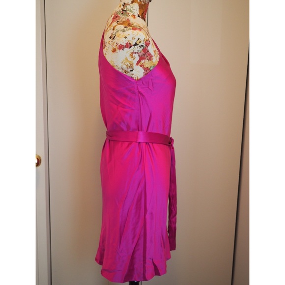 BANANA REPUBLIC ONE SHOULDER DRESS WITH BELT - Picture 2 of 4