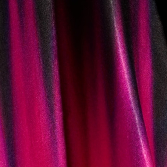 MILLY Karina Fuchsia Degrade Sateen Mini Skirt 6 - Picture 5 of 5