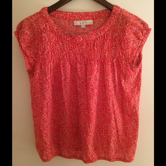 Loft Floral Blouse