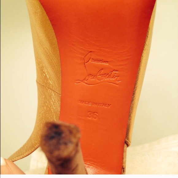 Christian Lou B Heels- SOLD- Mercari - Picture 3 of 3