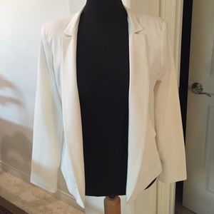Forever 21 ivory blazer