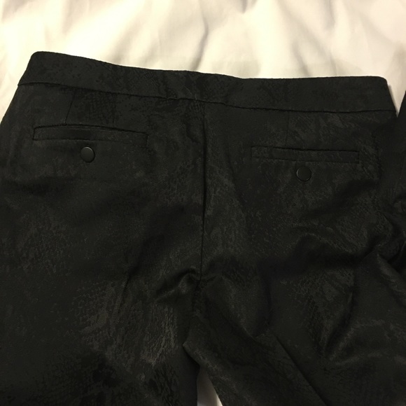 ABS Platinum | Skinny Dress Pants | Black Textured - Picture 3 of 4