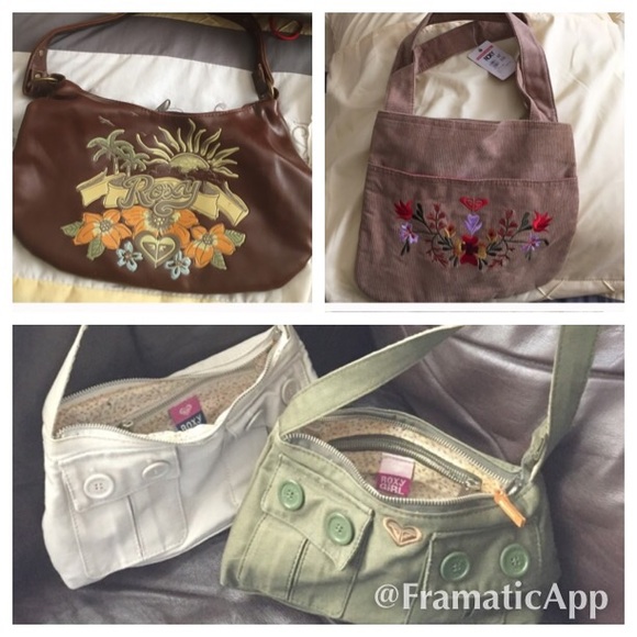 Set of 4 Roxy Purses