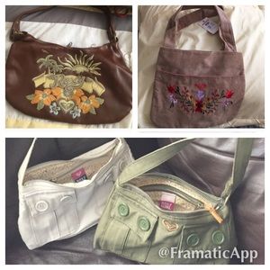 Set of 4 Roxy Purses