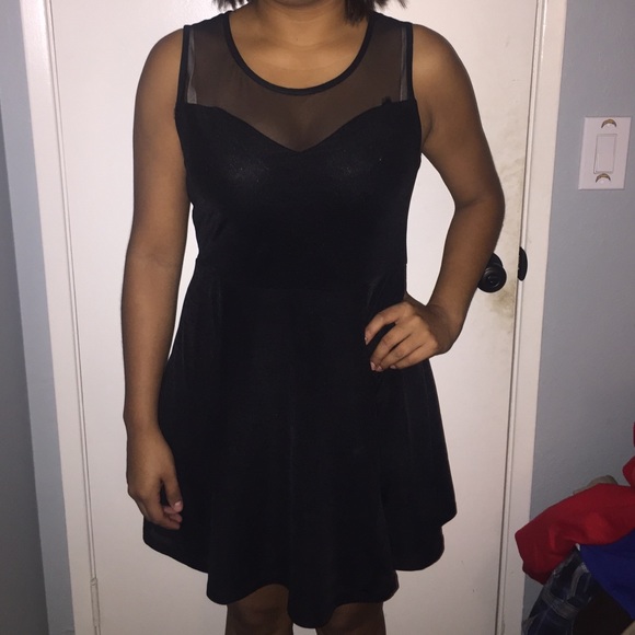 black dress