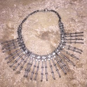 Urban outfitters silver statement necklace!