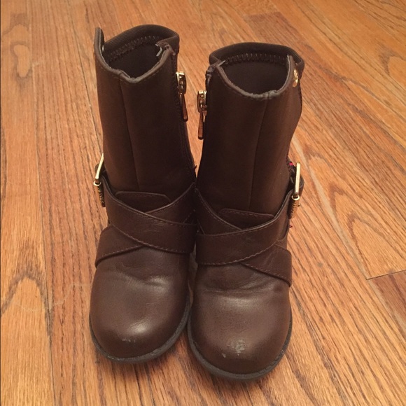 Tommy Hilfiger girls size 7 toddler boots