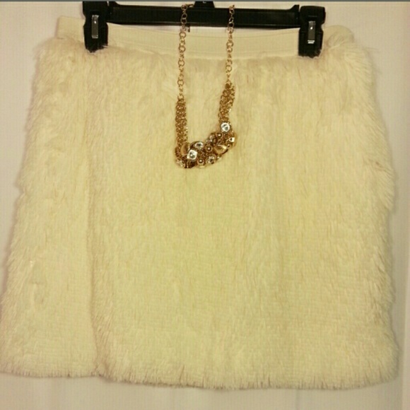 Faux Fur Skirt