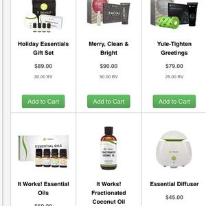 Itworks merchandise