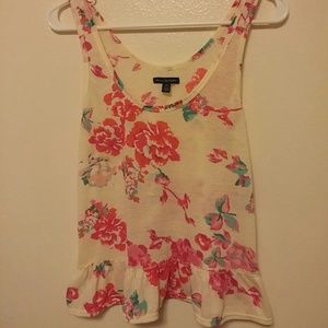 AE floral tank top