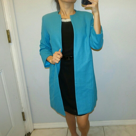Sleek wool coat