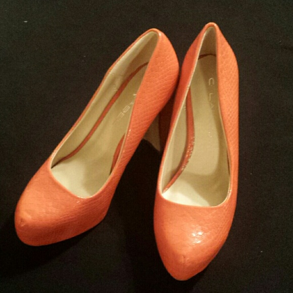 Orange heels