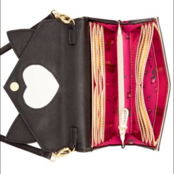 New! Betsy Johnson Bow Crossbody - Picture 2 of 2