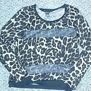 Cheetah print top