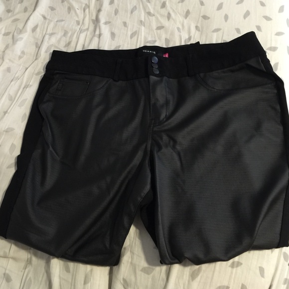 Torrid Stretch Faux Leather Pencil Pants