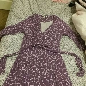 Banana Republic purple dress