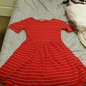 Cute red boutique dress