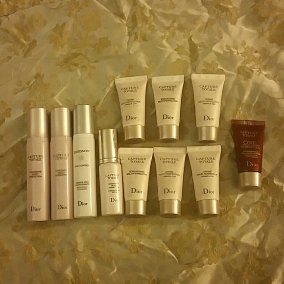 Chtistian Dior Deluxe Skincare Sample Set - 11 pcs