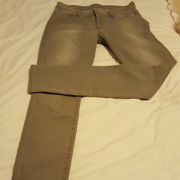 New 7 For All Mankind Grey Gwenevere Sz 29Skinnies