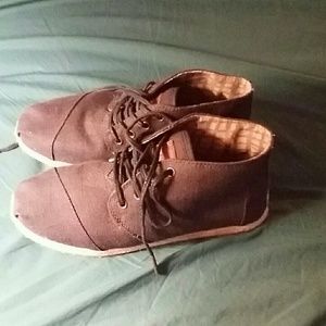 Tom's Dark blue high top shoes