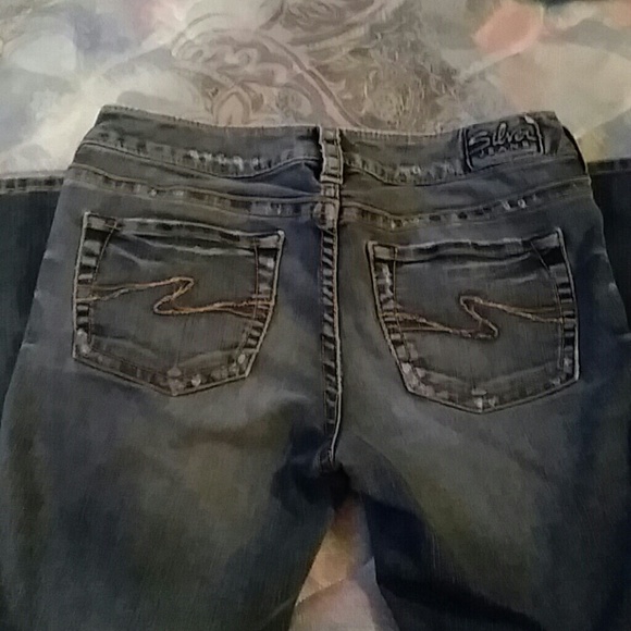 Silver jeans
