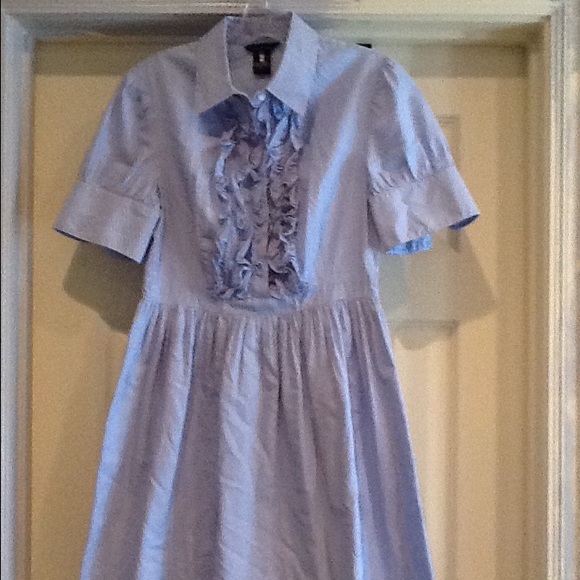 Victoria's Secret blue and white stripe dress - Picture 1 of 2