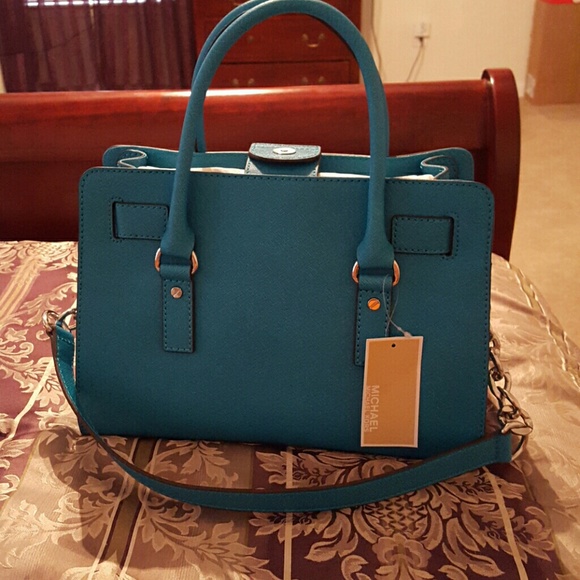 **** SOLD **** NWT AUTH MK HAMILTON SATCHEL - Picture 4 of 4