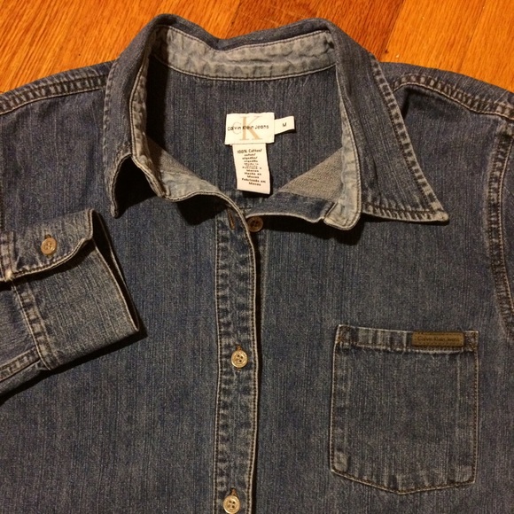CKJ Denim Button Down
