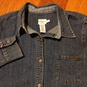 CKJ Denim Button Down