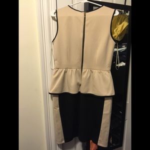 Peplum dress