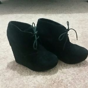 Black booties