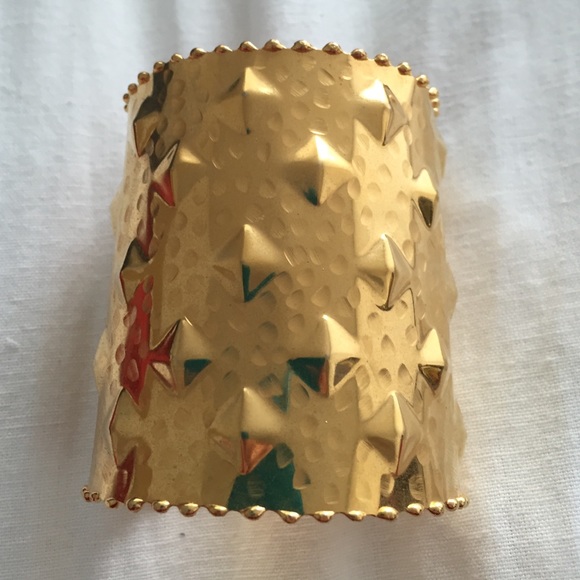 Gold cuff