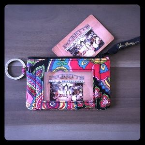 Vera Bradley id keychain 💕