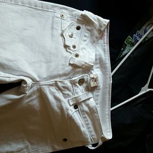 True Religion white Jeans