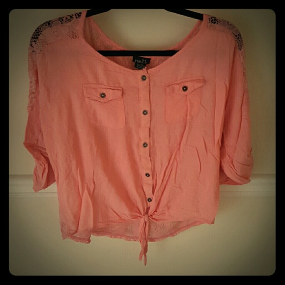 Pink Rue 21 blouse