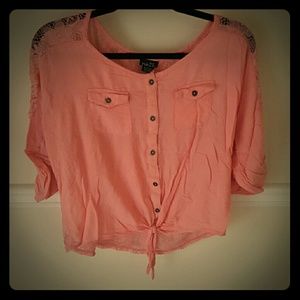 Pink Rue 21 blouse
