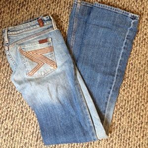 7 for all Mankind jeans! Light wash