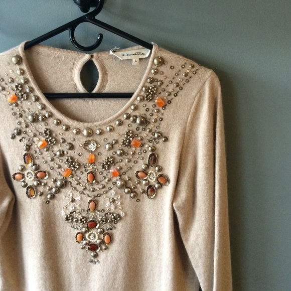 Oscar de la Renta Sweaters - Oscar de la renta cashmere sweater