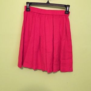 Cooperative skirt size small, high waisted red